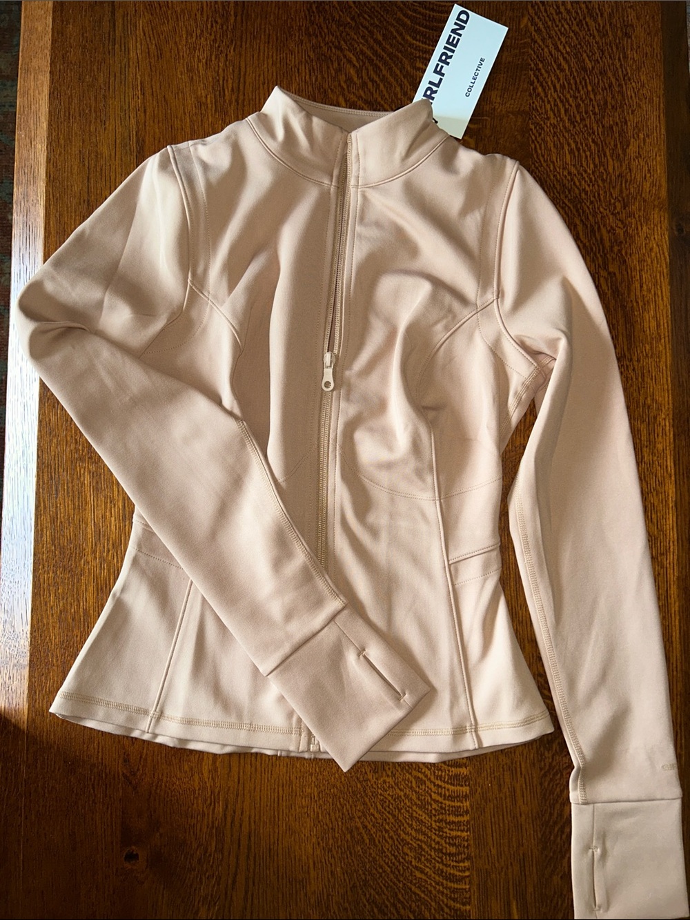 girlfriend collective Parker Seamed Jacket Size Small